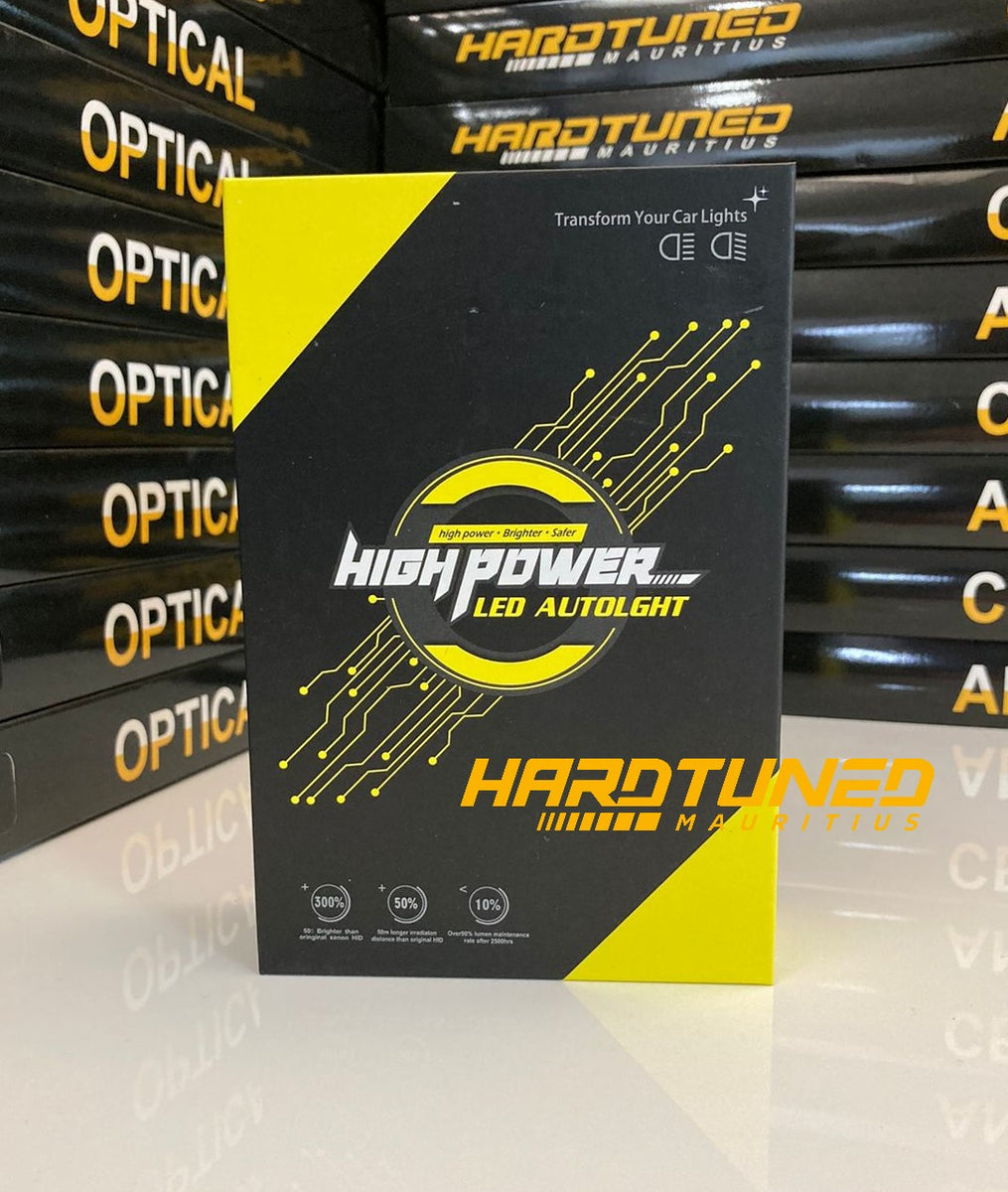 LED H4 4300K HEADLIGHT FOGLIGHT HARDTUNED ENTERPRISE (MAURITIUS)