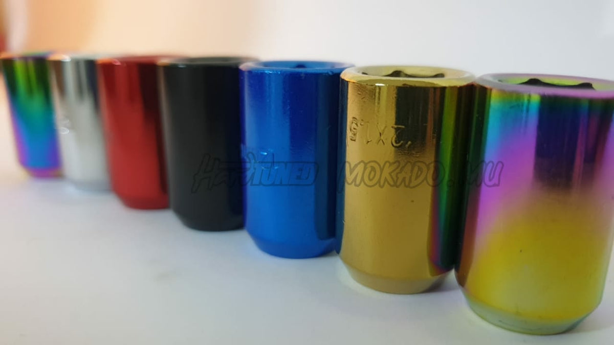 WHEEL NUTS 20PCS BLUE HARDTUNED ENTERPRISE (MAURITIUS)