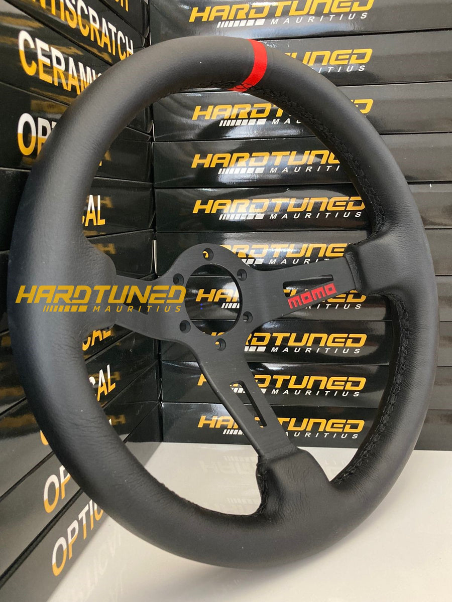 STEERING WHEEL DEEP DISH MOMO HARDTUNED ENTERPRISE (MAURITIUS)
