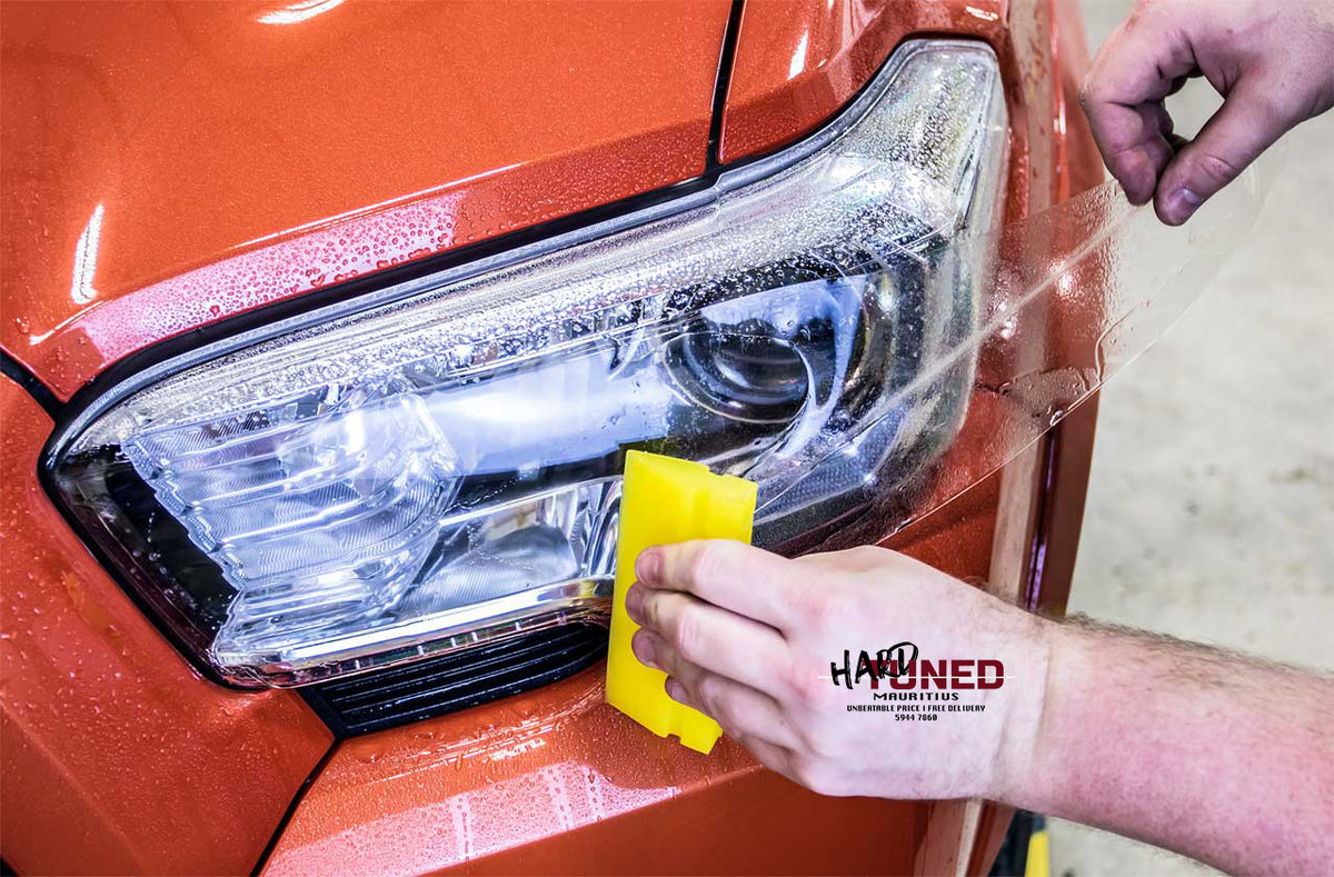 Headlight TINT film [ JDM YELLOW ] HARDTUNED ENTERPRISE (MAURITIUS)