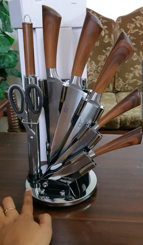 KNIFE SET WITH STAND [2]