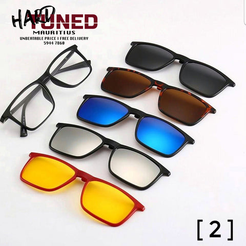 Magnetic Optical Clip On Frames [ sunglasses ]  (2)