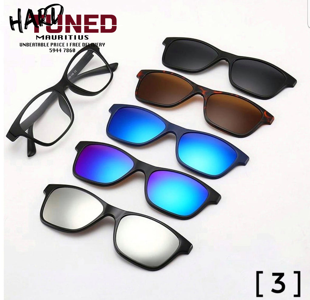 Magnetic clip on sale on sunglasses
