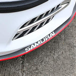 Bumper Lips SAMURAI - CARBON BORDER RED