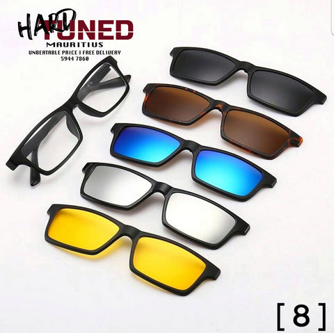 Magnetic Optical Clip On Frames [ sunglasses ]  (8)