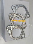 2'' Exhaust Catback Downpipe 2-Bolt Exhaust Gasket For Catback Exhaust Header Down Pipe Manifold Flange Gasket