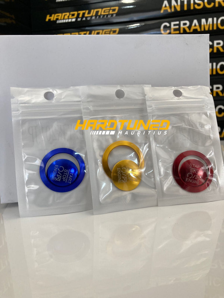 Universal Car Engine Start Stop Push Button Switch Decor Cover Car Accessories E - Foto 11